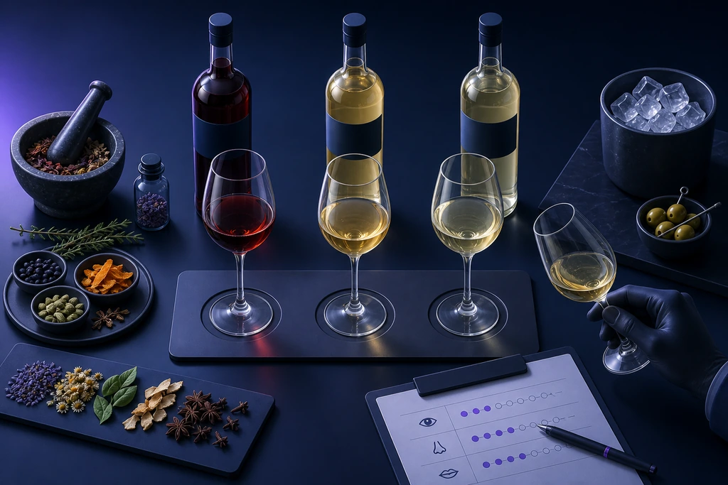 Diferencias entre vermut rojo, blanco y seco